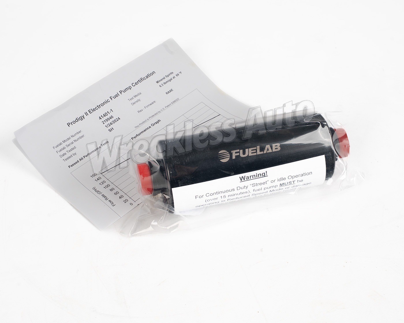 Fuelab Prodigy 125 gph / 1000 hp Brushless EFI In-Line Fuel Pump 41401-1