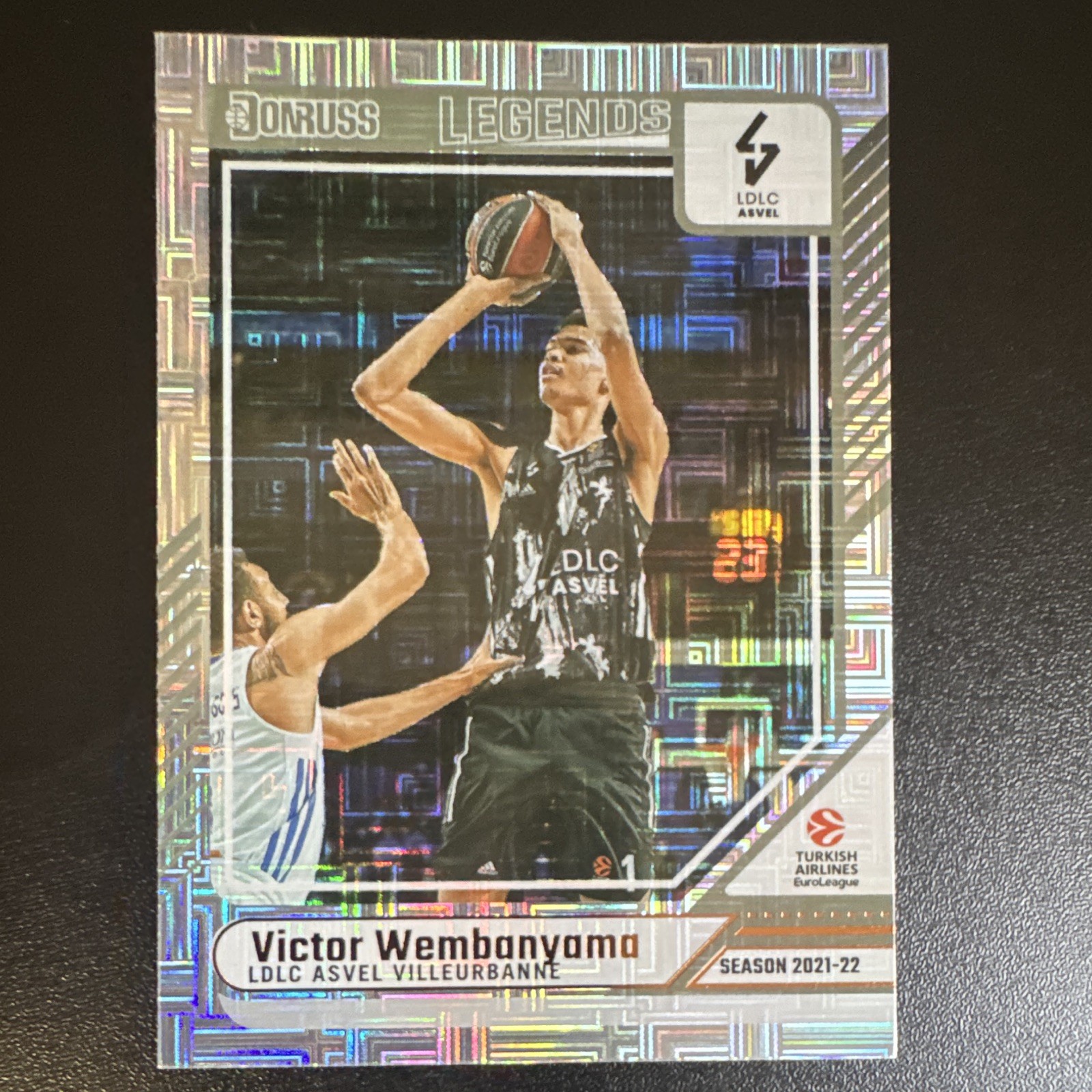 Panini 2024-25 Donruss EuroLeague Legends Insert Victor Wembanyama #161