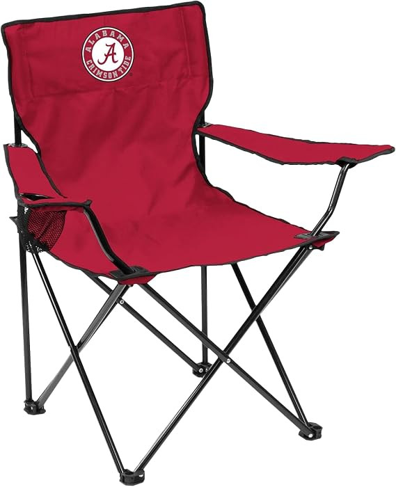 Logo Brands NCAA Alabama Quad Chair Tailgate