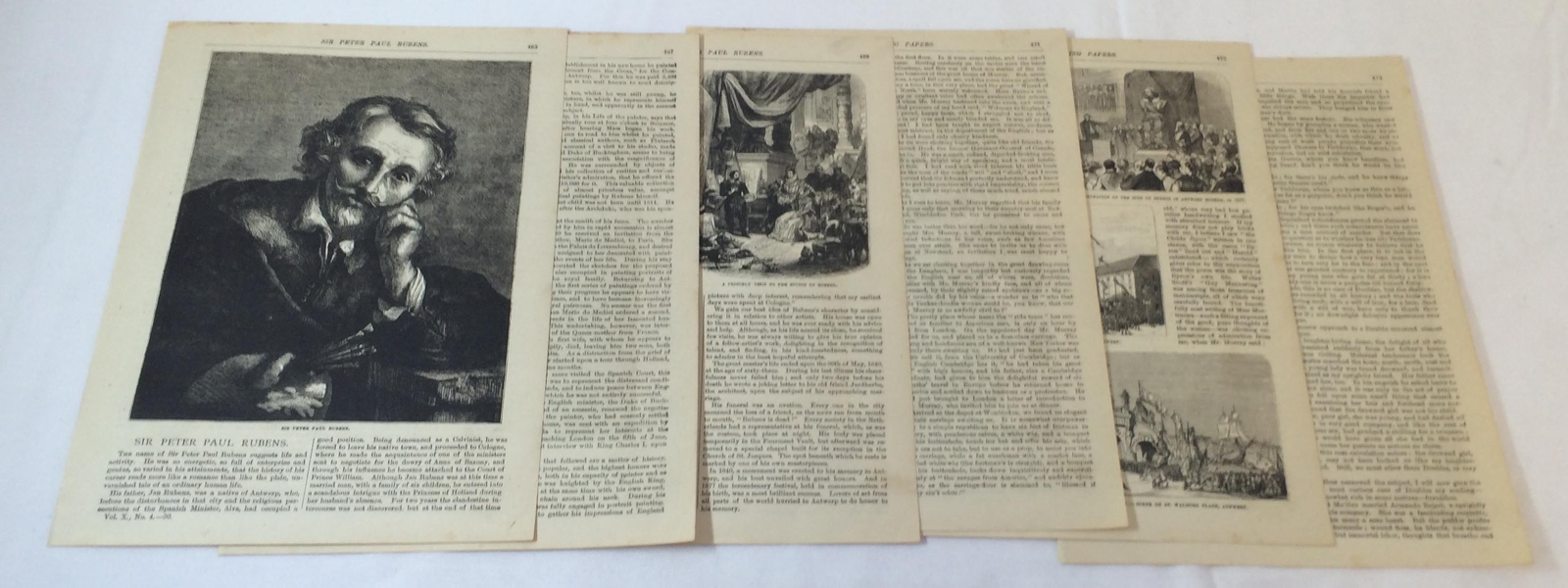 1880 article ~ SIR PETER PAUL RUBENS 1880 article ~ SIR PETER PAUL RUBENS