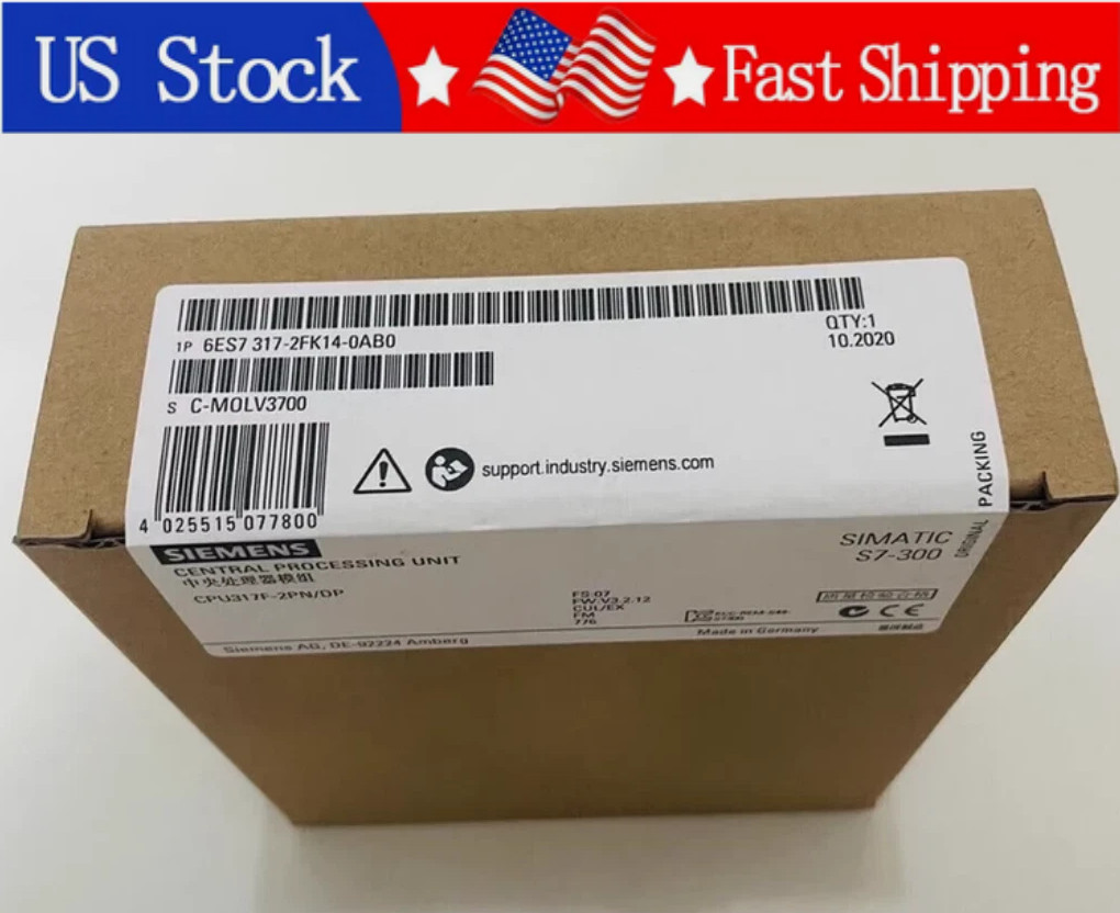 1PCS New Siemens 6ES7317-2FK14-0AB0 Module 6ES7 317-2FK14-0AB0  Fast shipping