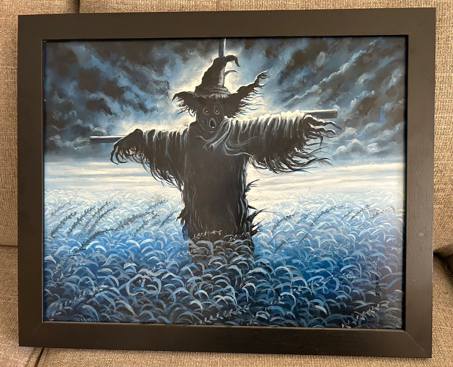 The Night of October 31st Original Oil Painting by Steven DeMarco The Night of October 31st Original Oil Painting by Steven DeMarco