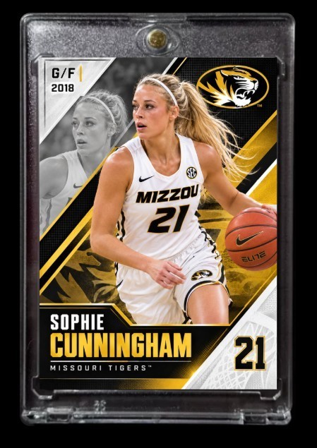 2018 Sophie Cunningham Future Stars Rookie Card #21 Missouri Tigers Basketball