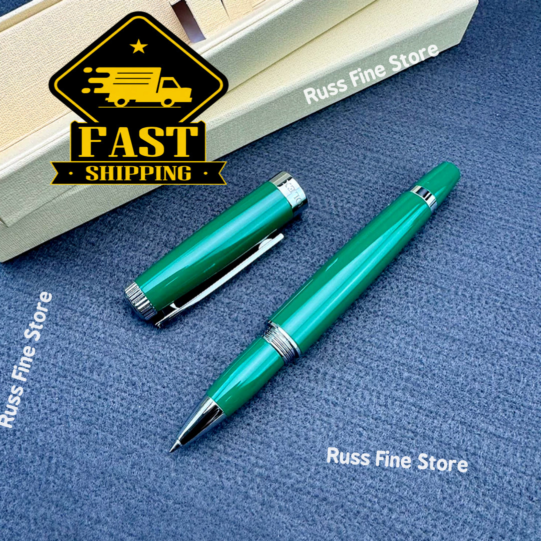 Hot Rolex AD VIP GIFT Emerald Executive Green Rollerball Pen Chrome Trim