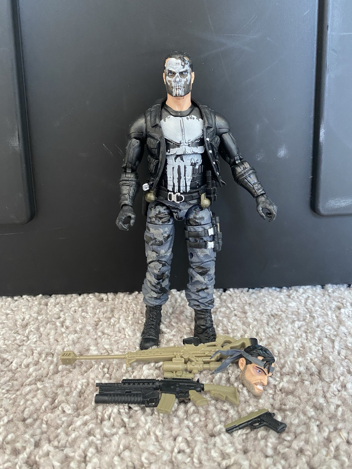 Marvel Legends 80th Anniversary Punisher Loose Complete