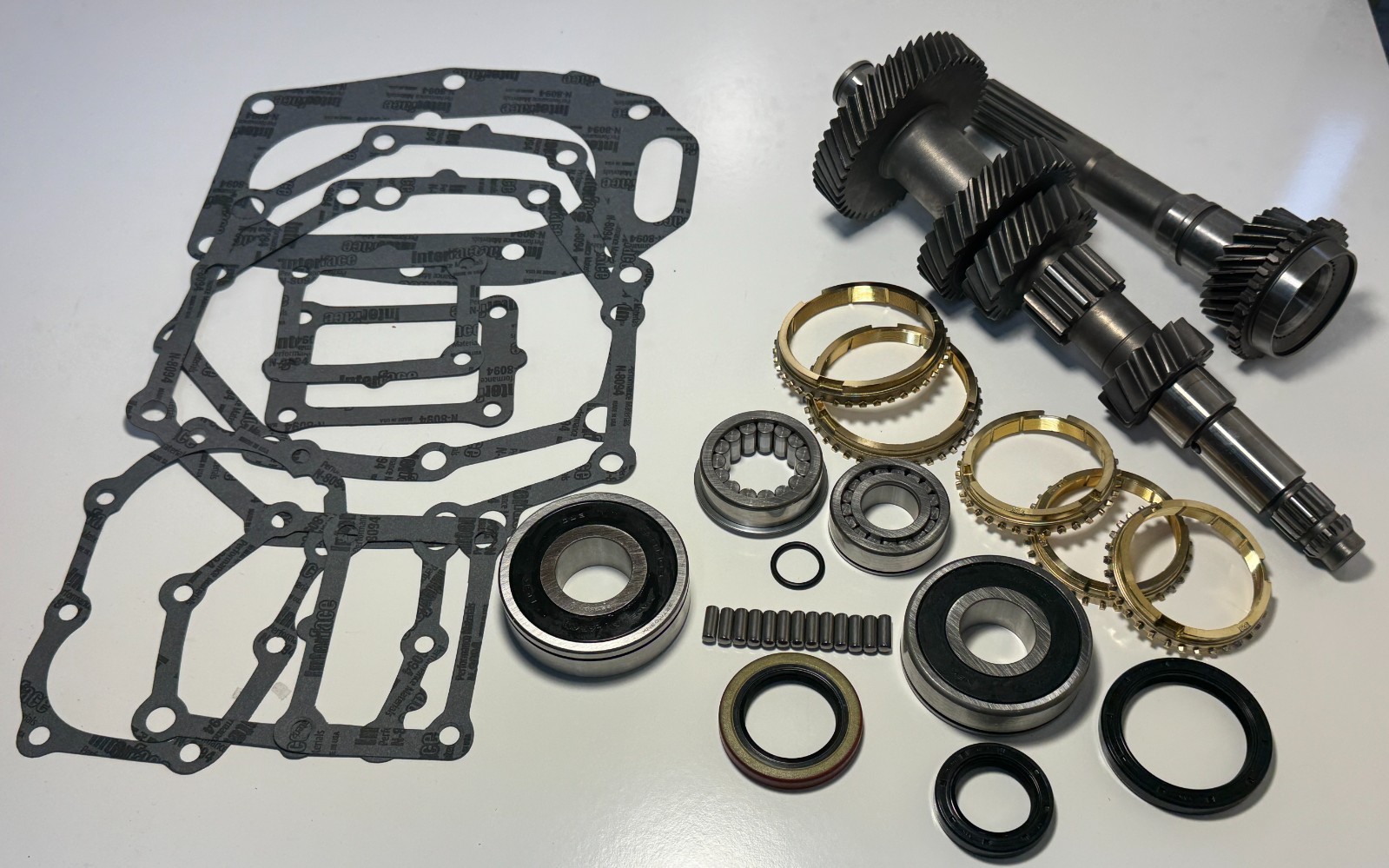 Input Shaft, Cluster, & Bearing Kit w/Synchronizer Rings/Jeep/AX5/5 Spd/AX5-GKM