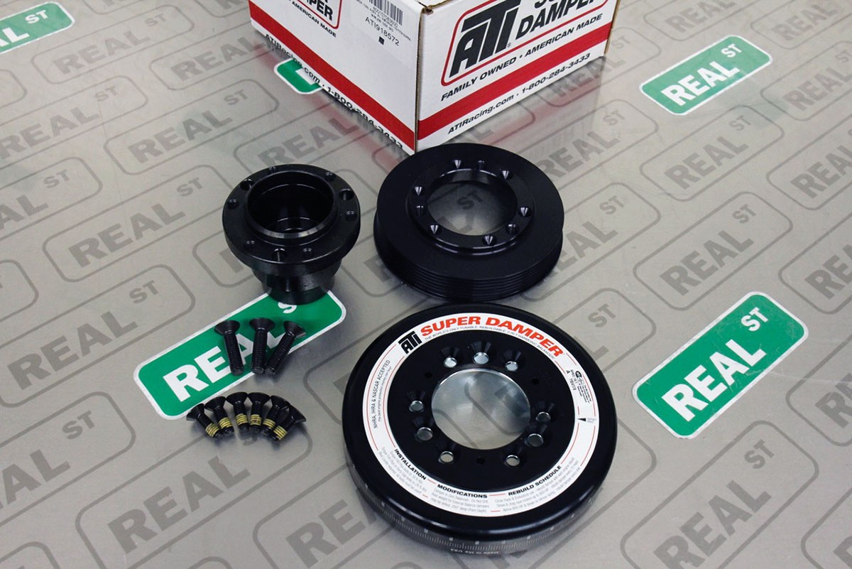 ATi Racing Super Damper Crank Pulley Stock diameter For Toyota Supra 2JZ-GTE