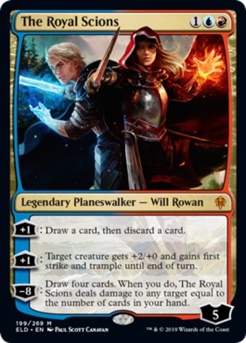 x1 The Royal Scions M MTG Throne of Eldraine M/NM, English