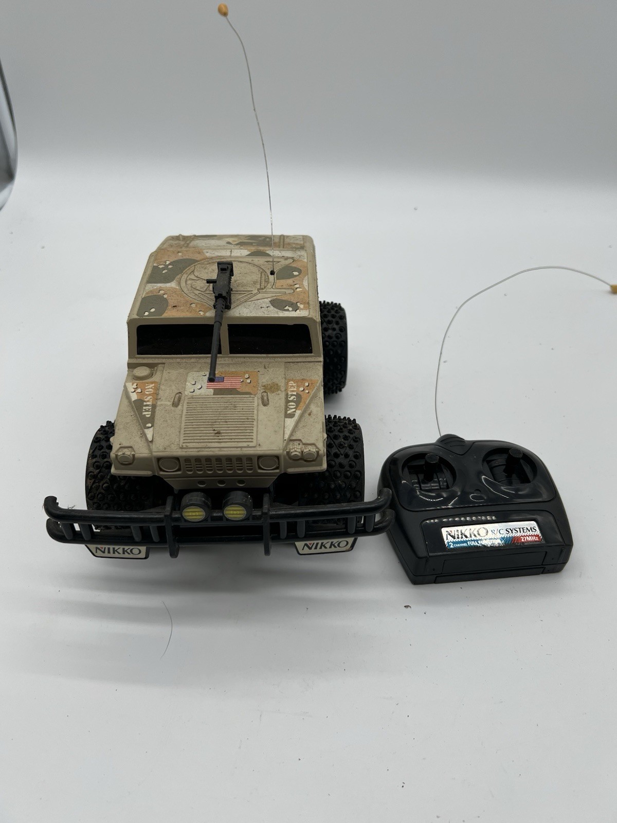 NIKKO Military Camouflage Hummer HUMVEE  Carrier RC Truck W/ Remote NO battery