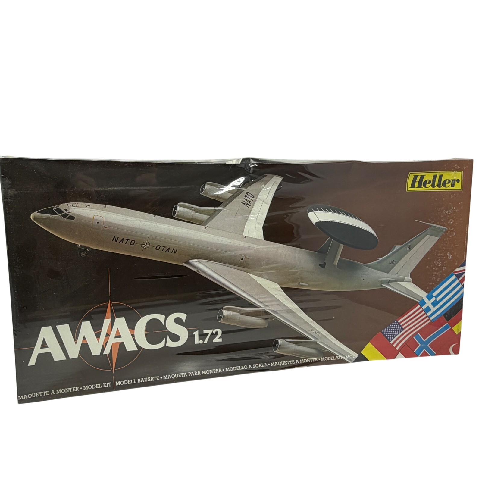 Heller AWACS 1:72 Scale NATO Model Airplane Kit 80383 Sealed Box