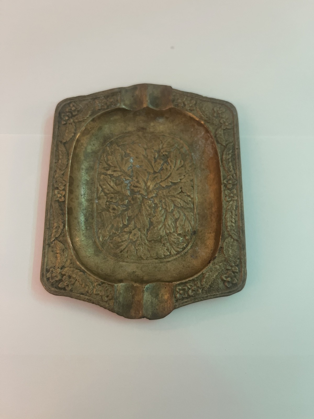 Copper ashtray, very old, 40 years old, antique copper