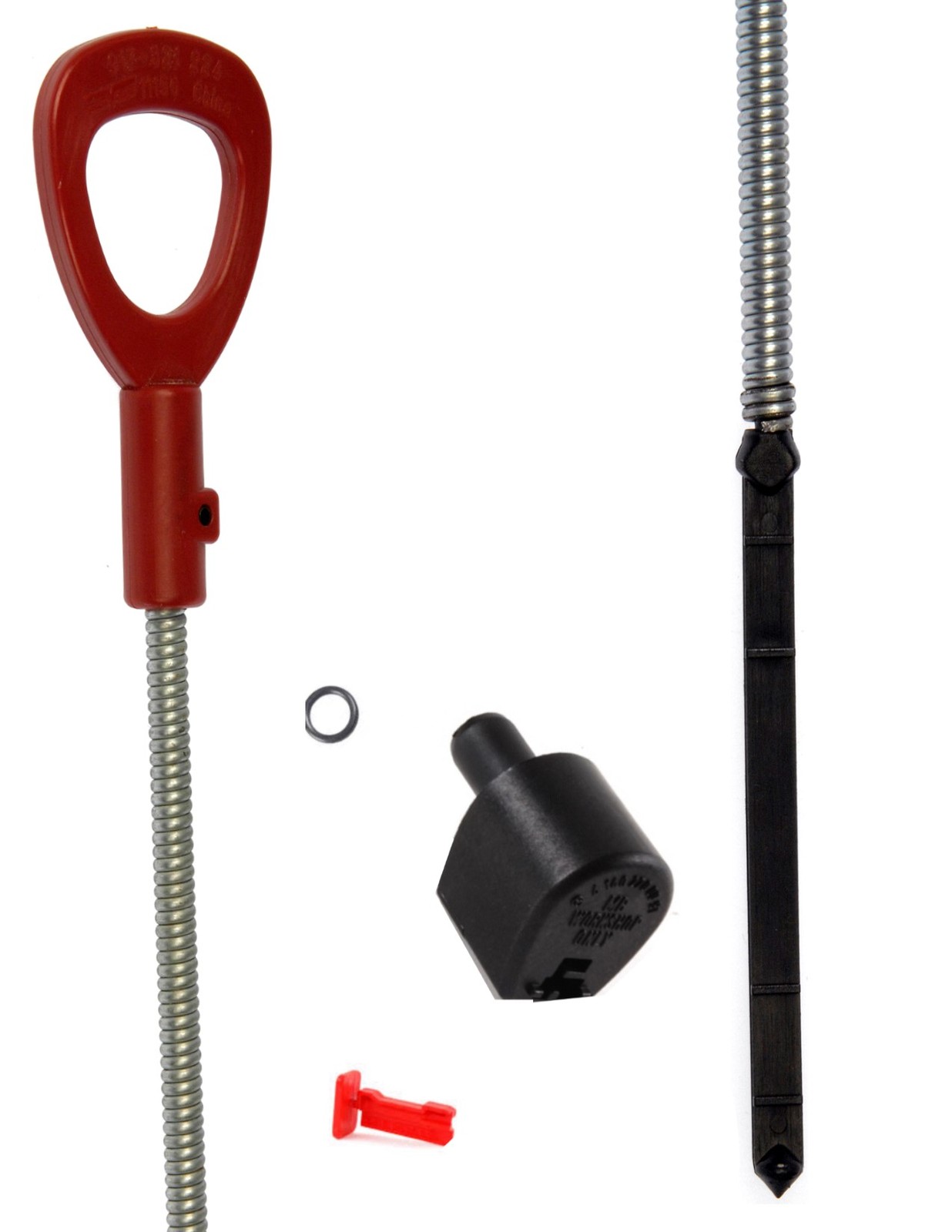 Mercedes TRANSMISSION FLUID LEVEL DIPSTICK  w/ Cap + Pin automatic