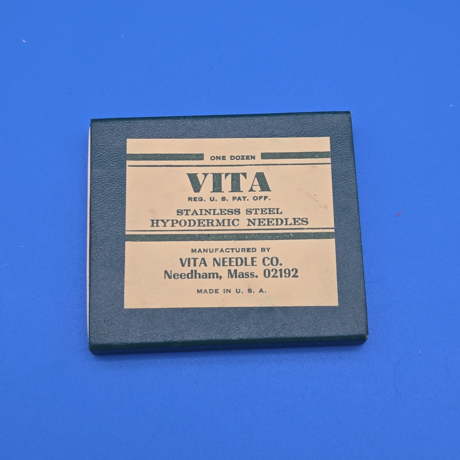 Vintage Vita Stainless Steel Hypodermic Needles 23 Gauge X 1 Inch Display Only Vintage Vita Stainless Steel Hypodermic Needles 23 Gauge X 1 Inch Display Only