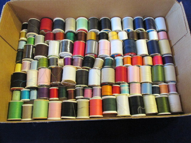 Vtg Sewing Thread HUGE Lot 103 pc Many Never Used D11 Vtg Sewing Thread HUGE Lot 103 pc Many Never Used D11
