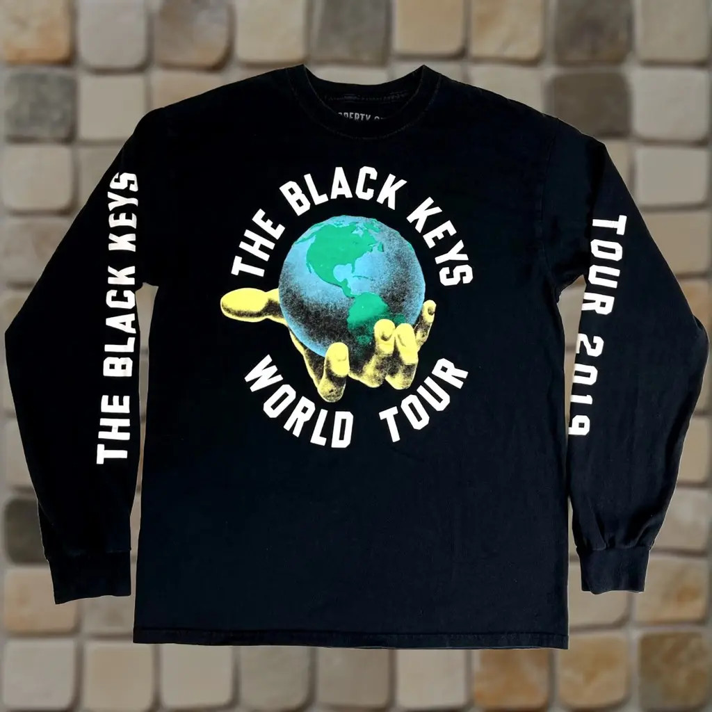 The Black Keys World Tour 2019 Long Sleeve T-Shirt BOT_420