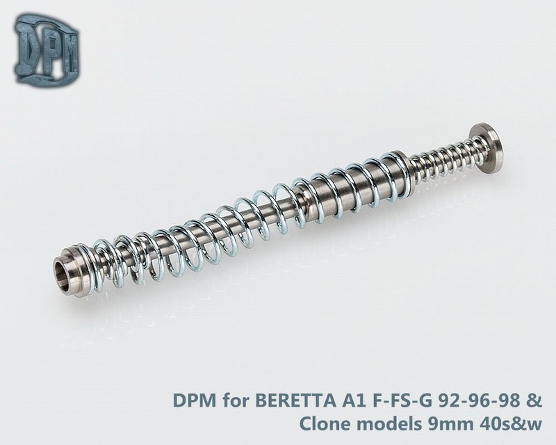 DPM Recoil Reduction Guide Rod for Beretta 92/96/98 DPM Recoil Reduction Guide Rod for Beretta 92/96/98