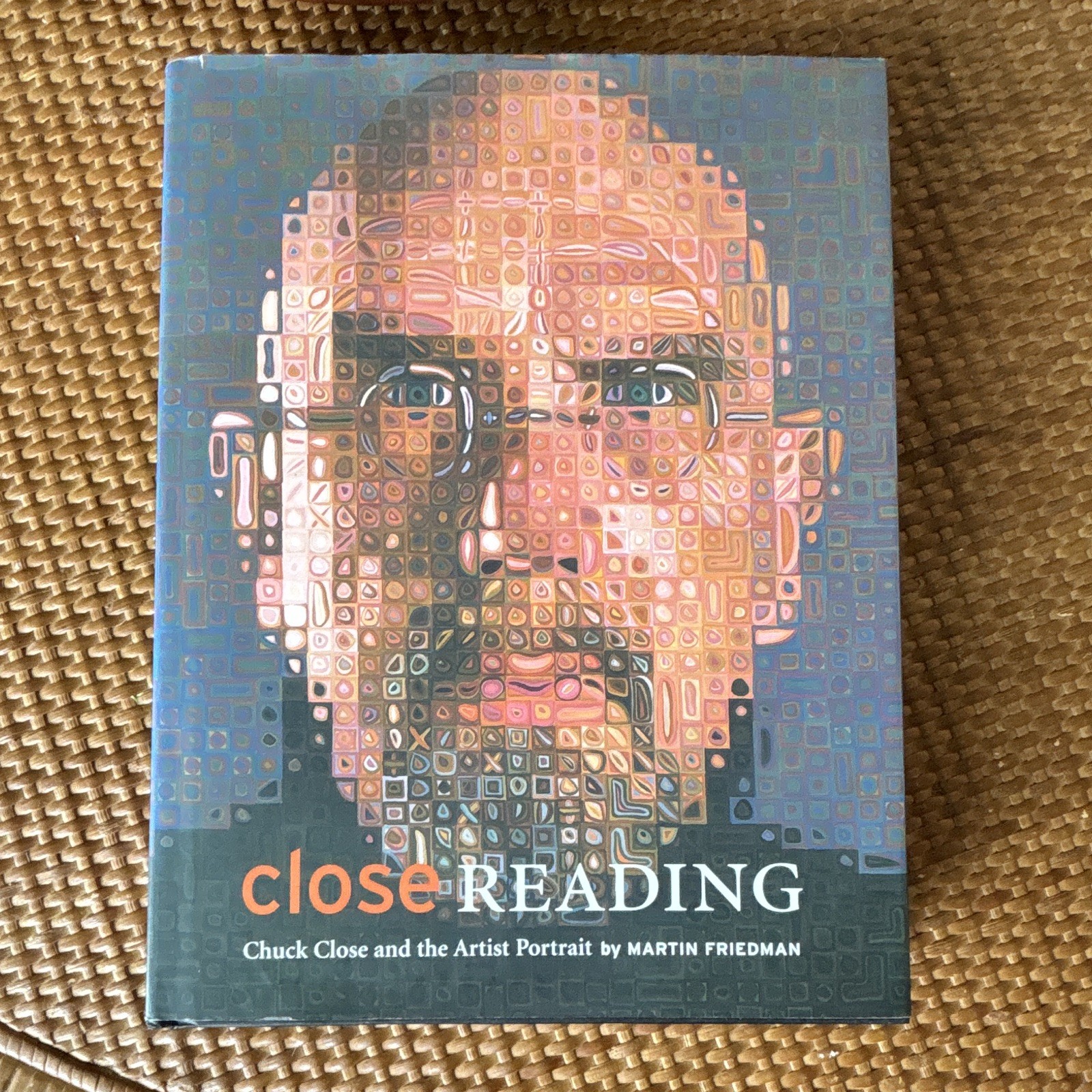 SIGNED Close Reading: Chuck Close and the Artist Portrait HC SIGNED Close Reading: Chuck Close and the Artist Portrait HC