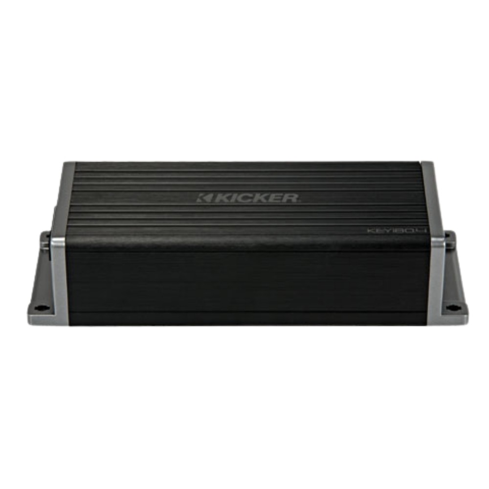 Kicker 53KEY2004 Smart 200 Watts 4-Channel Amplifier with Auto-EQ/Processor