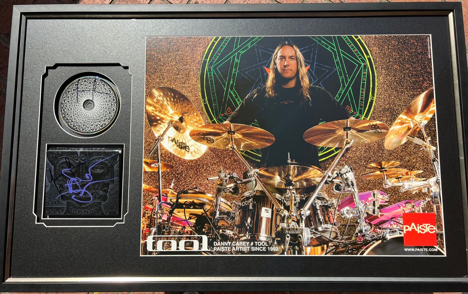 Danny Carey poster (Tool Signed)