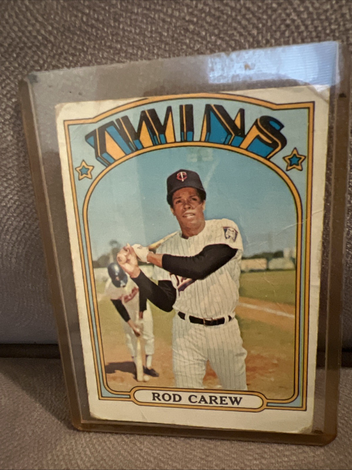 Rod Carew 1972 Topps Baseball #695 Rod Carew 1972 Topps Baseball #695