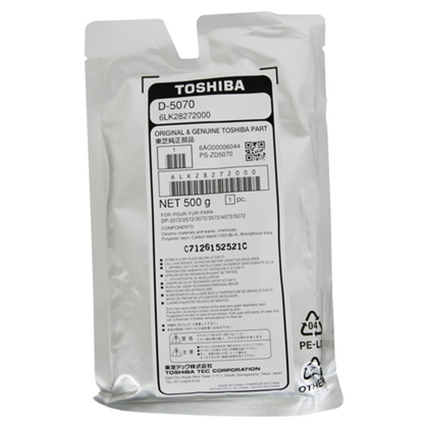 Black Developer For Toshiba E STUDIO 3508A 307 3008A 257 2508A 207 2008A D-5070 Black Developer For Toshiba E STUDIO 3508A 307 3008A 257 2508A 207 2008A D-5070
