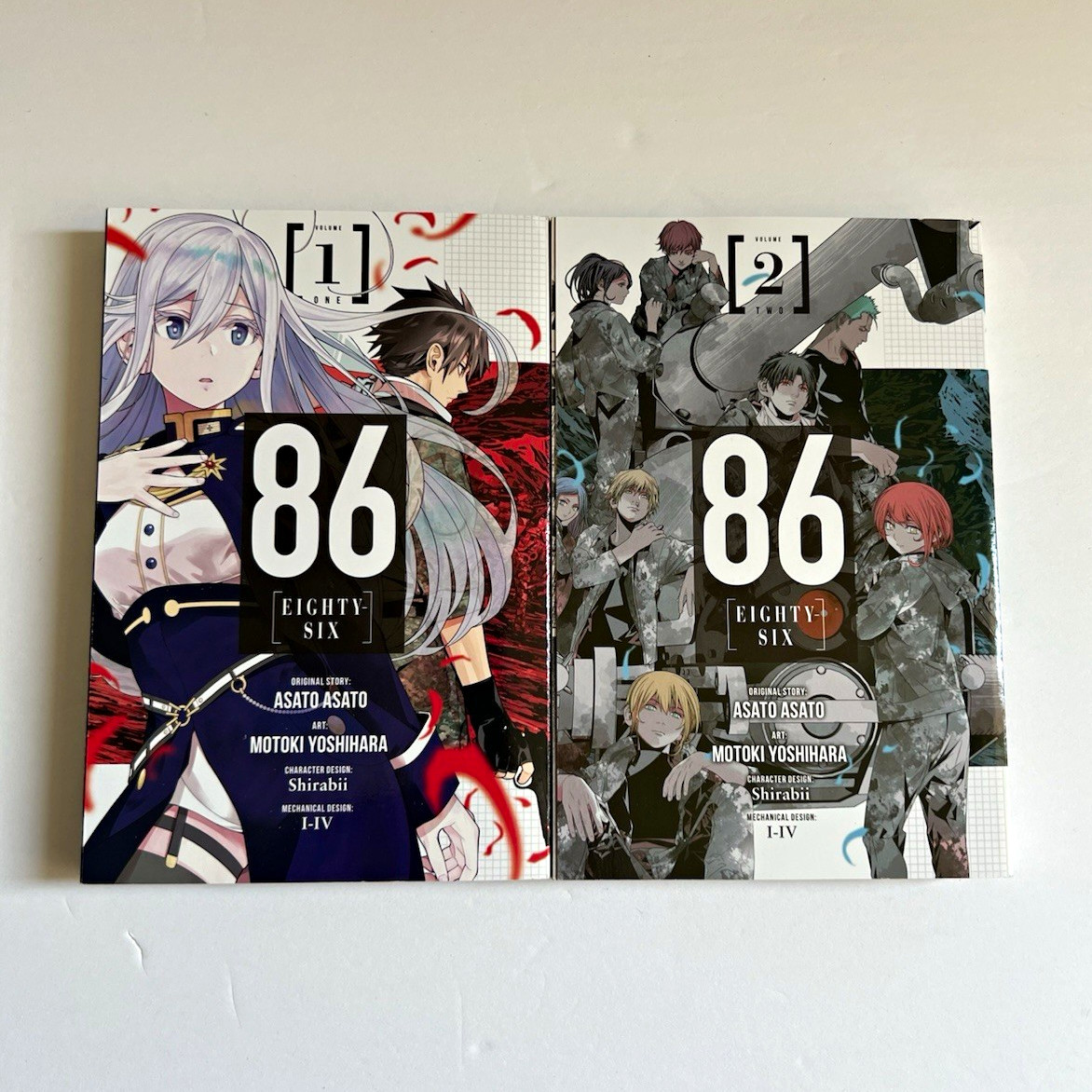 86 EIGHTY-SIX Manga Vol 1-2 Asato Asato Motoki Yoshihara Yen Press English