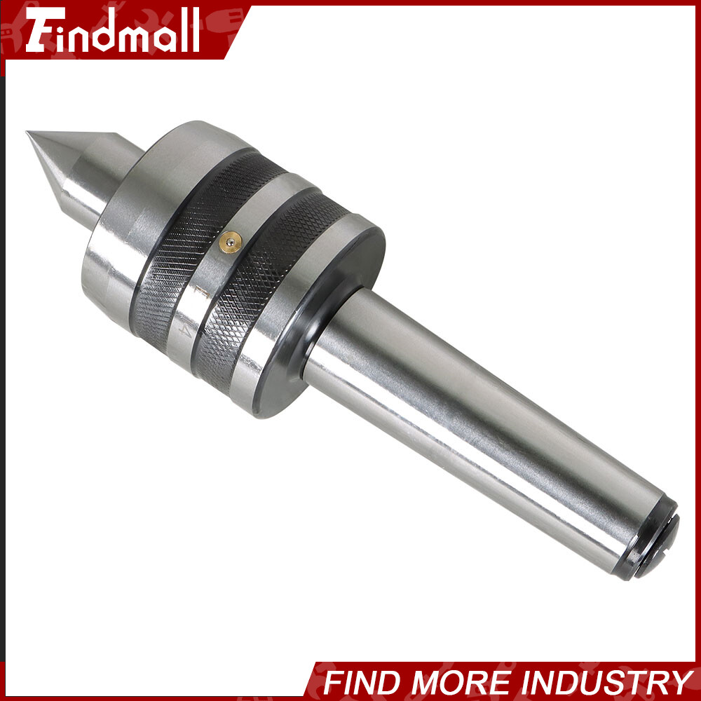 Findmall MT4 Live Center Morse Taper 4MT Triple Bearing Lathe Medium Duty CNC