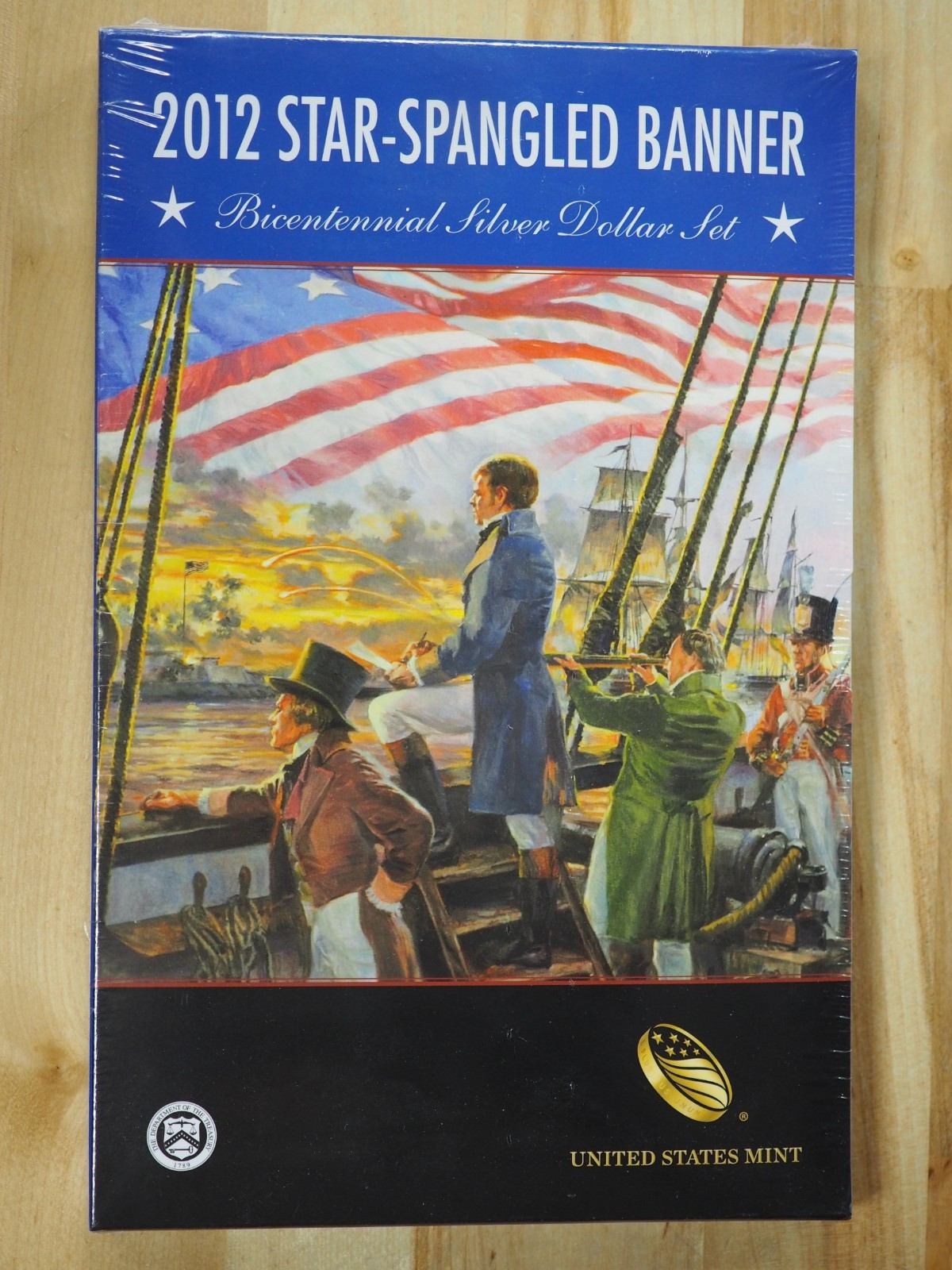 2012 STAR-SPANGLED BANNER SILVER DOLLAR SET (SEALED/UNOPENED) 