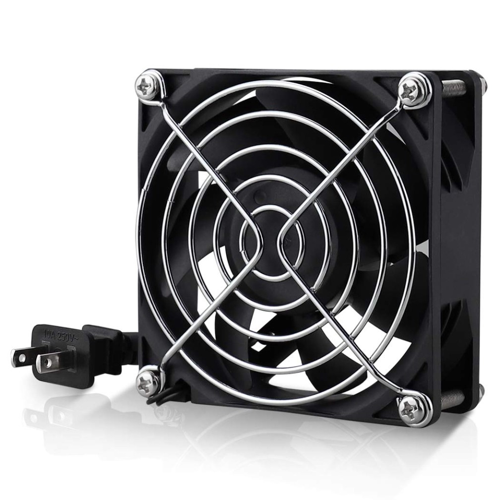Wathai 80mm EC Axial Fan AC 110V 120V Brushless Cooling Fan 80mm x 25mm