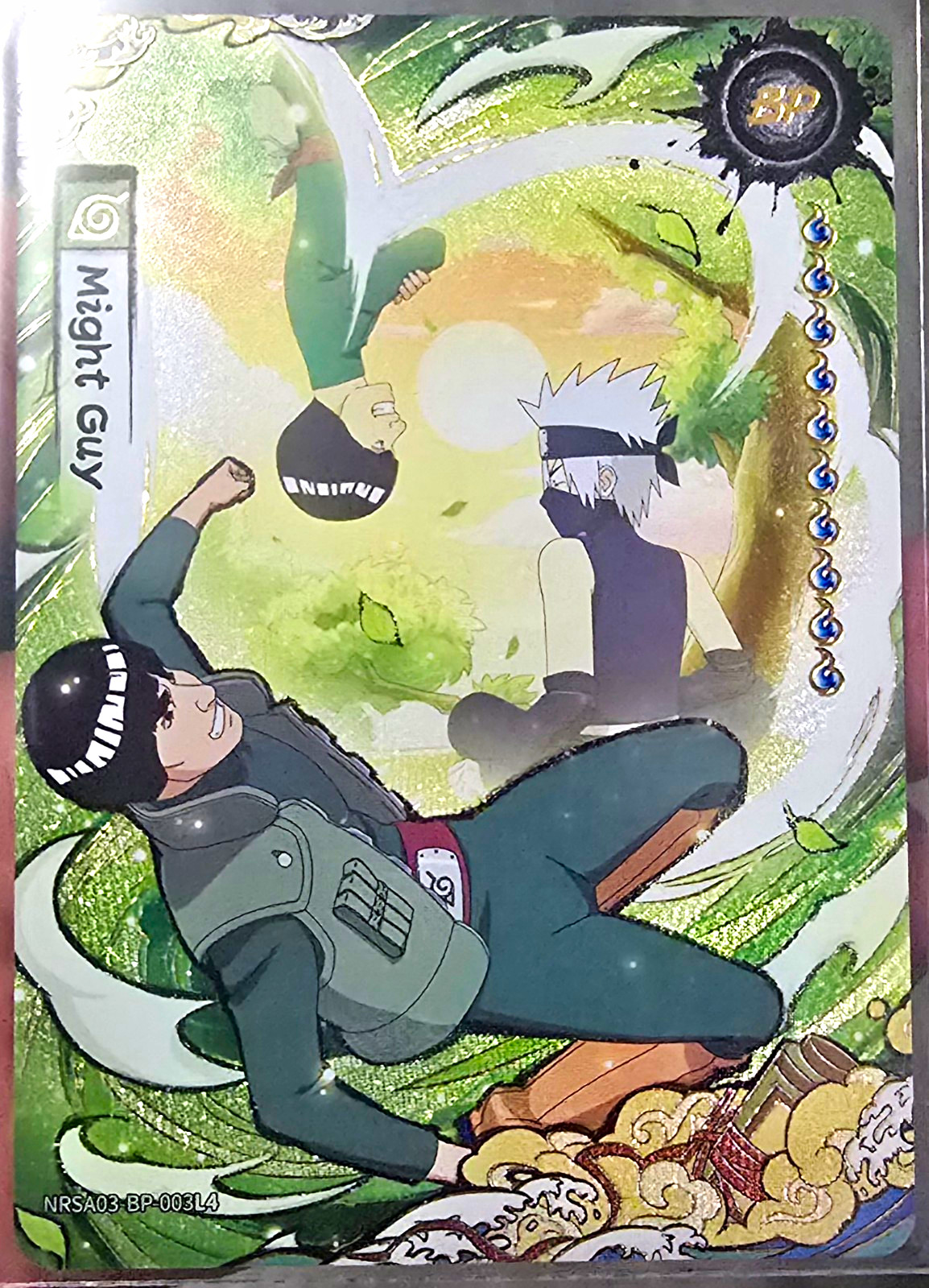 MAYOU Naruto Might Guy Serial #564/999 Non-Sport Trading Card NRSA03 BP-00314 MAYOU Naruto Might Guy Serial #564/999 Non-Sport Trading Card NRSA03 BP-00314