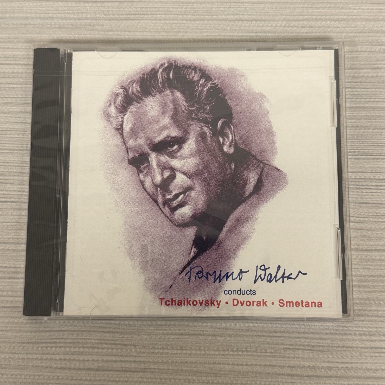 Bruno Walter Conducts Dvorak Smetana Tchaikovsky CD 1992 Music & Arts CD-788