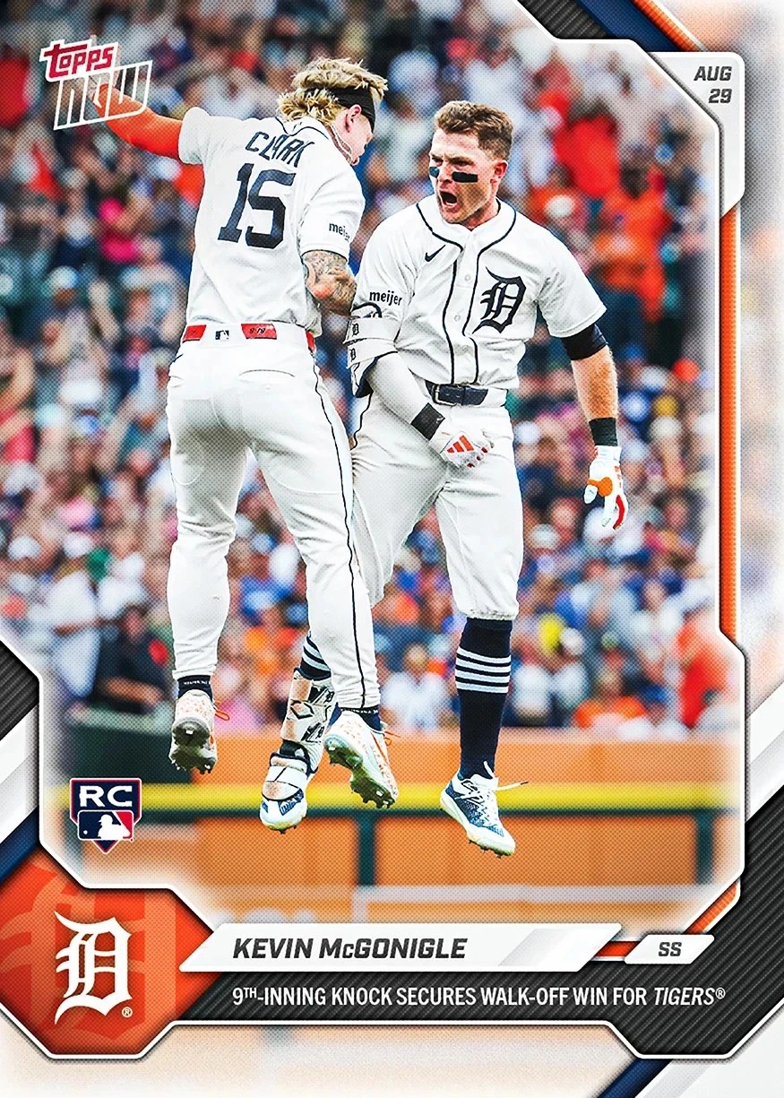 2026 Topps Now #615 Kevin McGonigle Pre-Sale