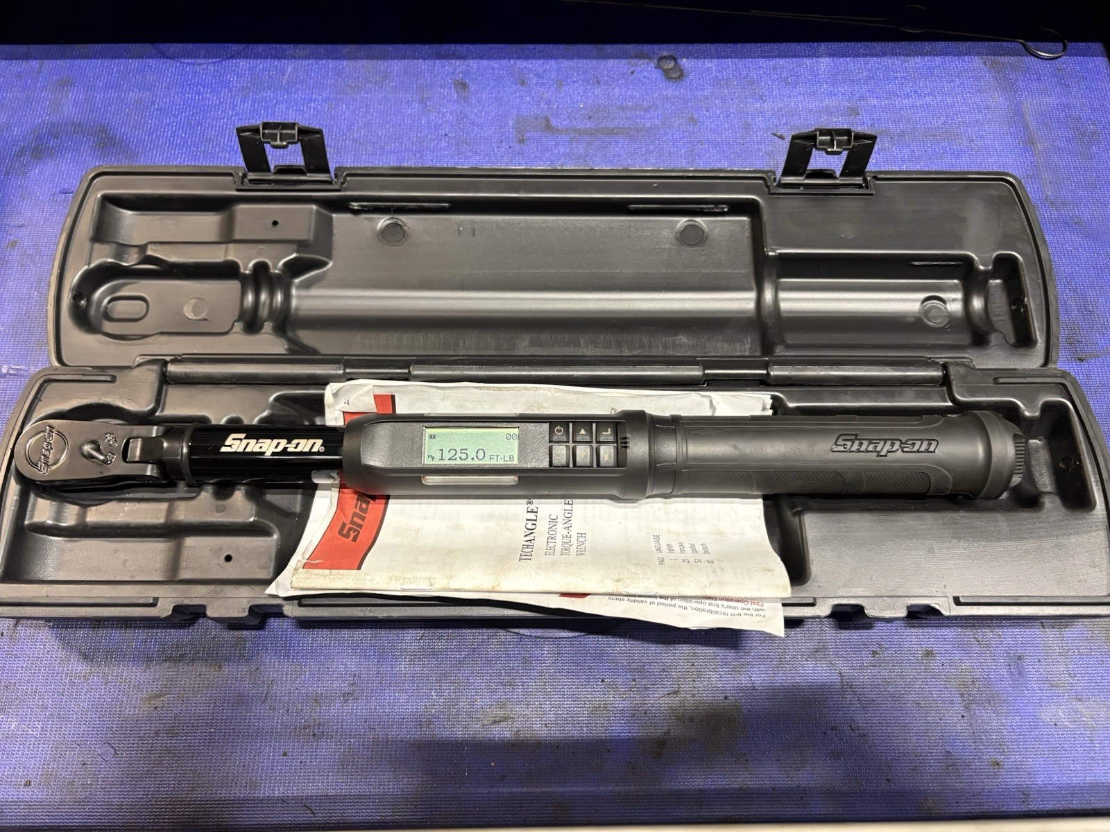 Snap On 3/8 Digital Torque Wrench Snap On 3/8 Digital Torque Wrench