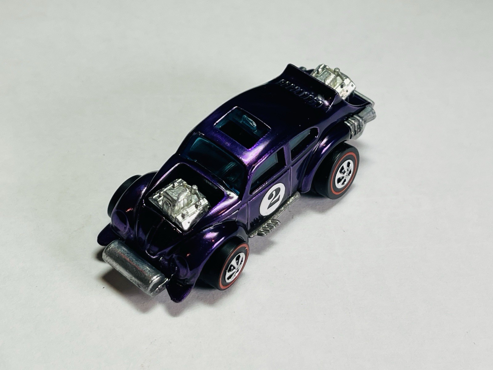 Restored Hot Wheels Redline - 1971 - Evil Weevil - Purple