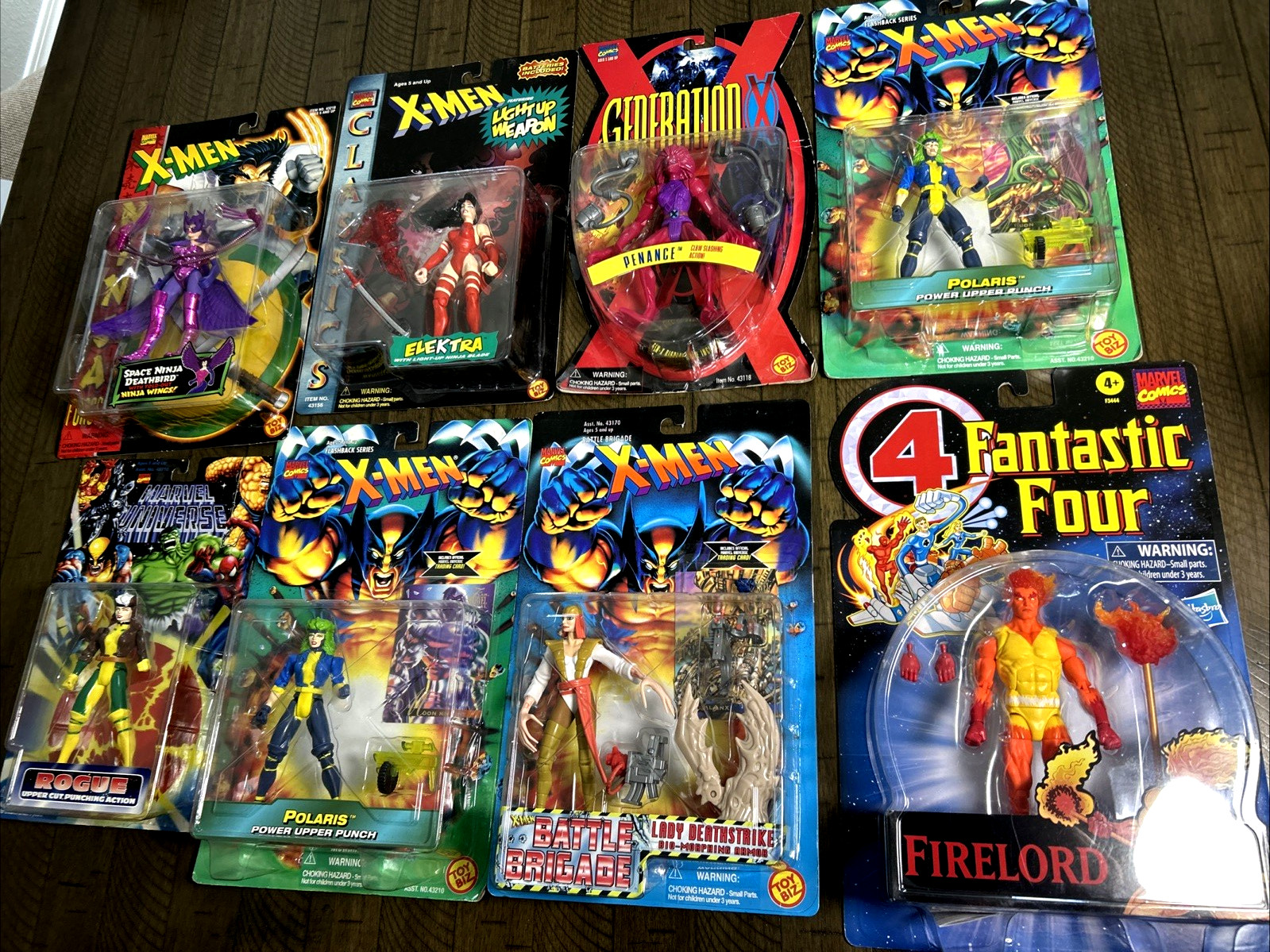 8 - MARVEL 90s TOYBIZ X MEN ACTION FIGURE LOT WOLVERINE Sealed SEE pictures