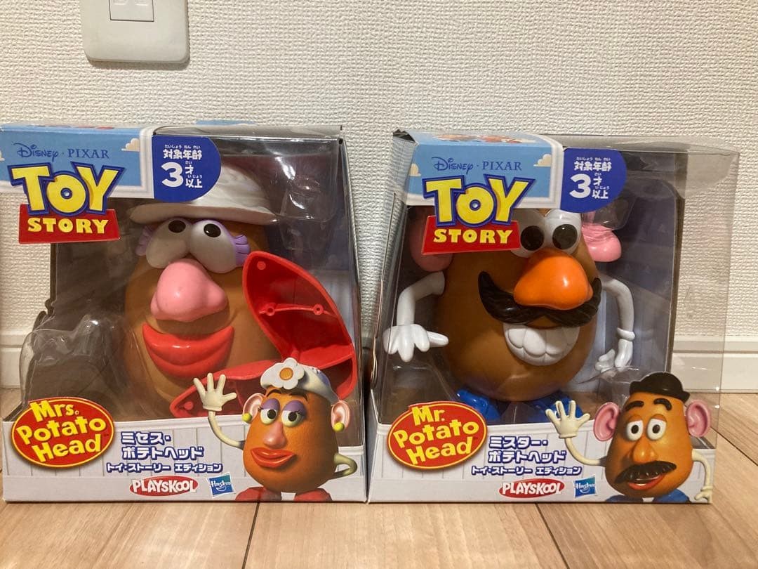 Playskool Disney Toy Story Mr and Mrs Potato Head Figure Set of 2 Japan Playskool Disney Toy Story Mr and Mrs Potato Head Figure Set of 2 Japan
