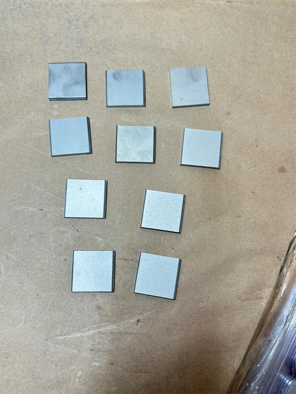 10x PC Lot Carbon Steel Plate Bar Blank 1.5\ 10x PC Lot Carbon Steel Plate Bar Blank 1.5\