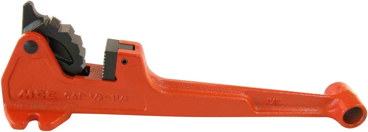 MCC ‎FV0110 Foot Vise FV1 Lightweight Orange Portable Pipe Wrench new F/S