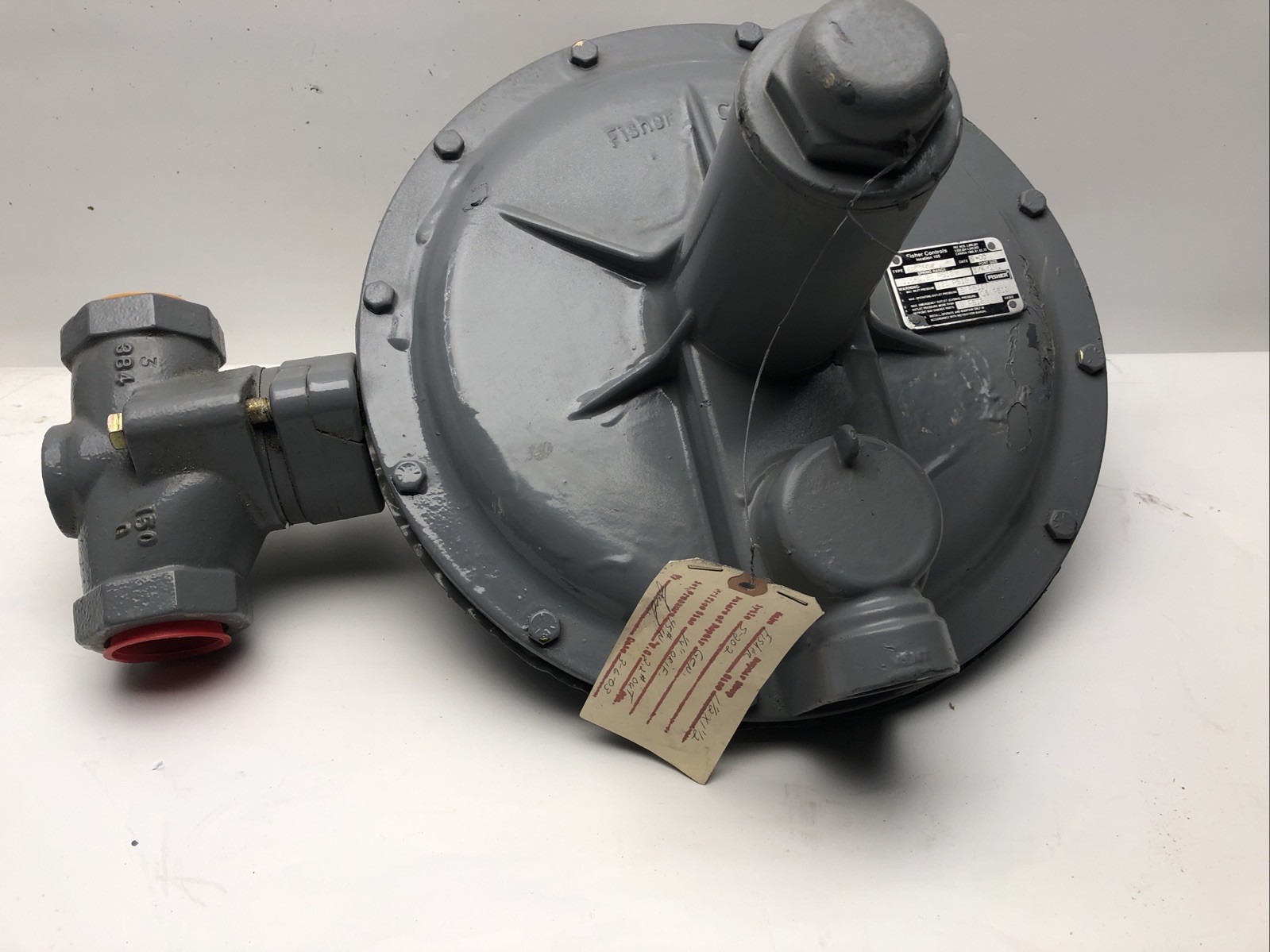 Fisher Controls S202H Gas Pressure Regulator 1.5–3.25 PSI Flanged Rebuilt-HVAC