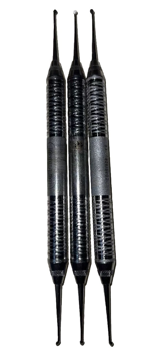 Dental, Cleoid-Discoid, 89/92 Handle #6, HuFriedy, PREOWNED x 4