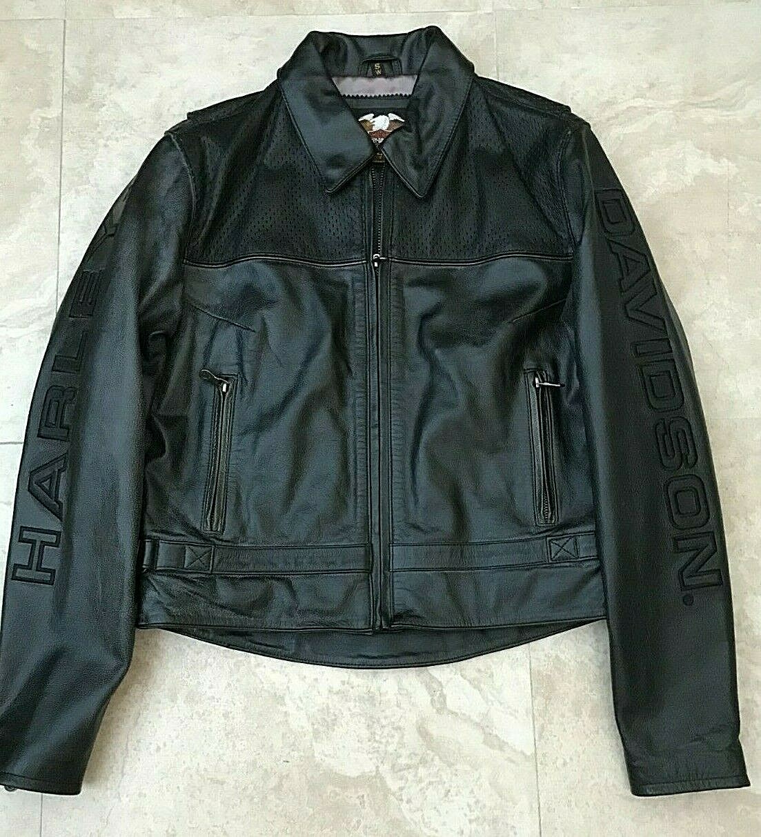 Harley Davidson- NWOT -Women’s Leather Jacket Size Small - Excellent Condition Harley Davidson- NWOT -Women’s Leather Jacket Size Small - Excellent Condition
