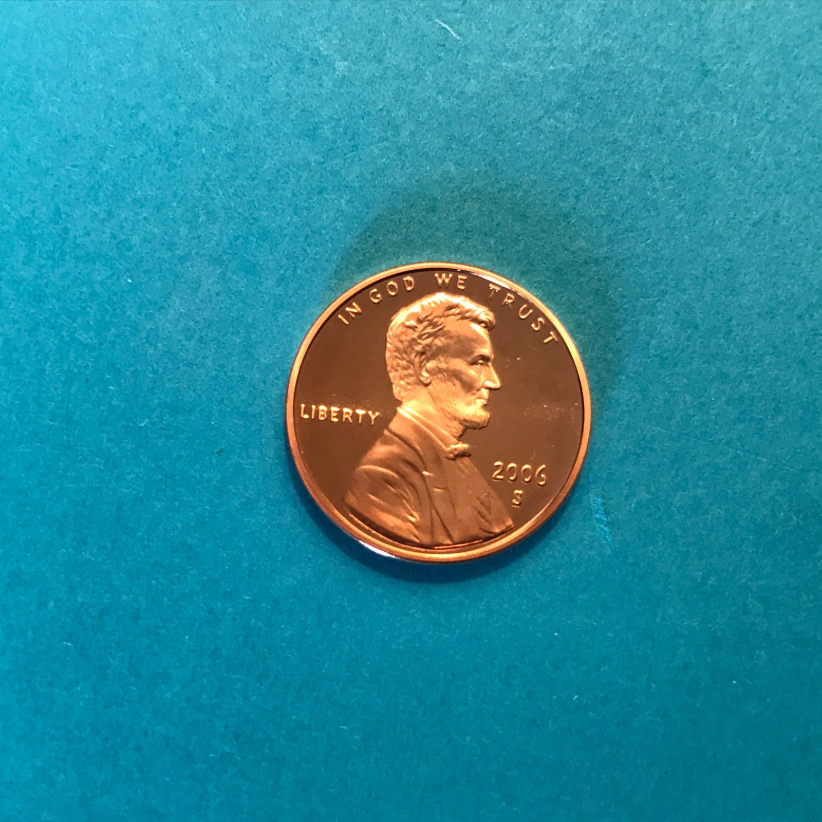 2006 S Proof Lincoln Cent    
