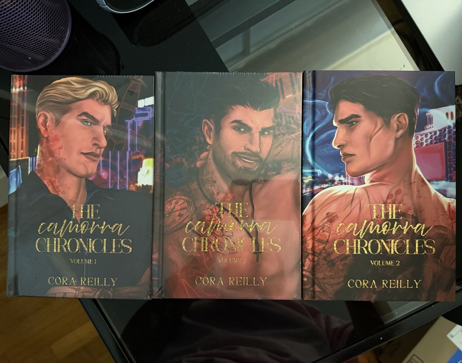 The Camorra Chronicles Vol 1-3 Hardcover Set Cora Reilly Romance Fiction