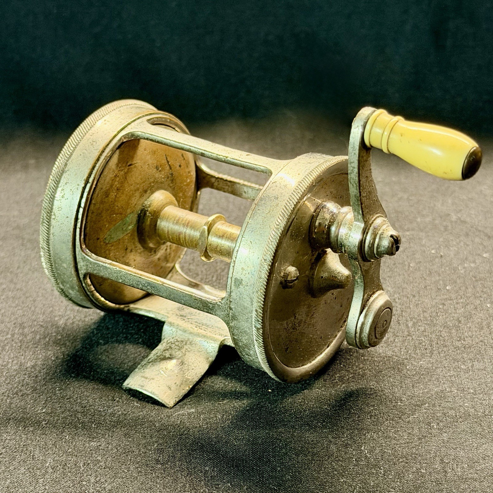 Vintage Meisselbach Takapart No 480 Fishing Reel Antique Take-Apart Casting