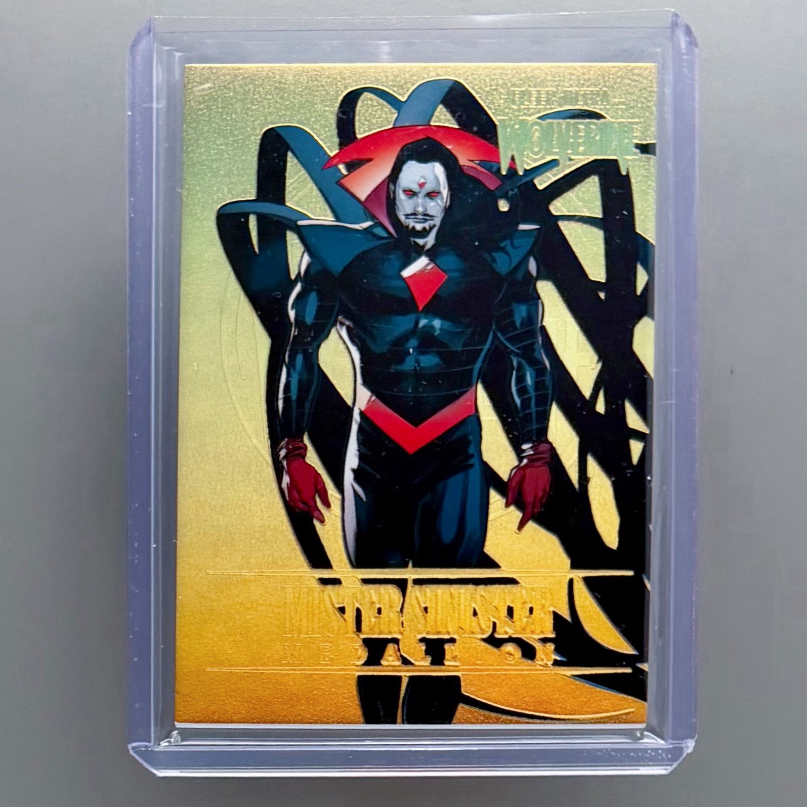 2023 Fleer Ultra Wolverine Mister Sinister Gold Medallion M-28 /200 Upper Deck