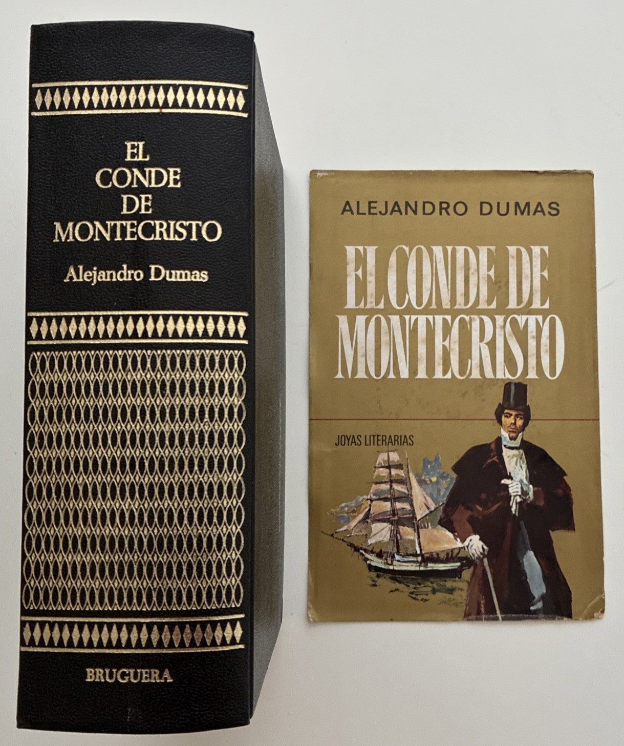 VTG El Conde De Montecristo Alexandre Dumas Bruguera 1974 Hardcover Spanish
