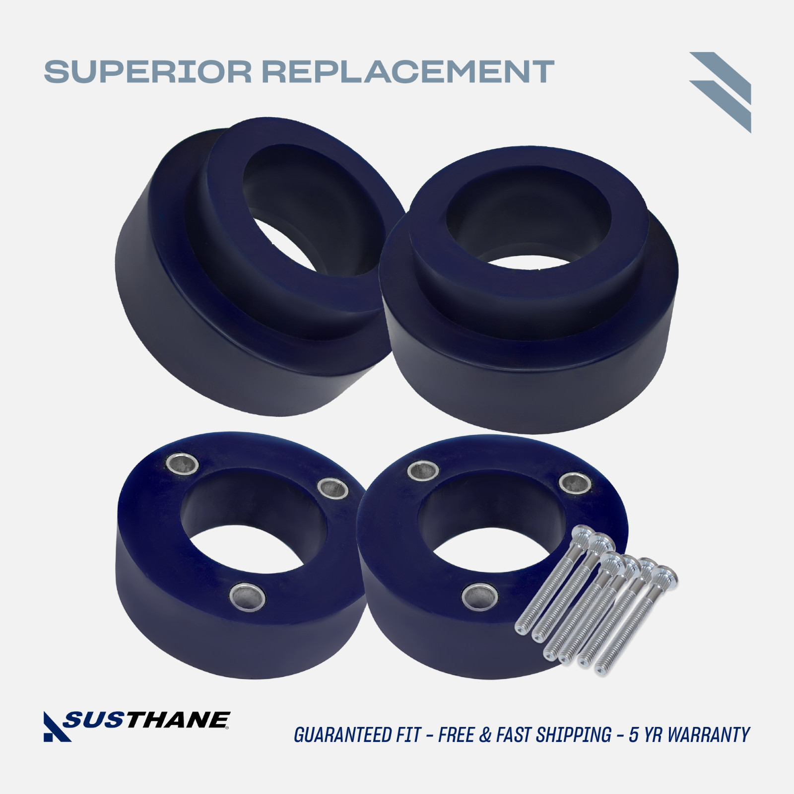 AUTOACER -4p Front & Rear Leveling Lift Kit PU Spacers 50mm for Pathfinder 05-12