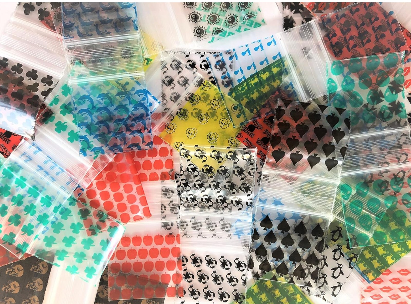 100 SMALL BAGGIES 1515 1.5