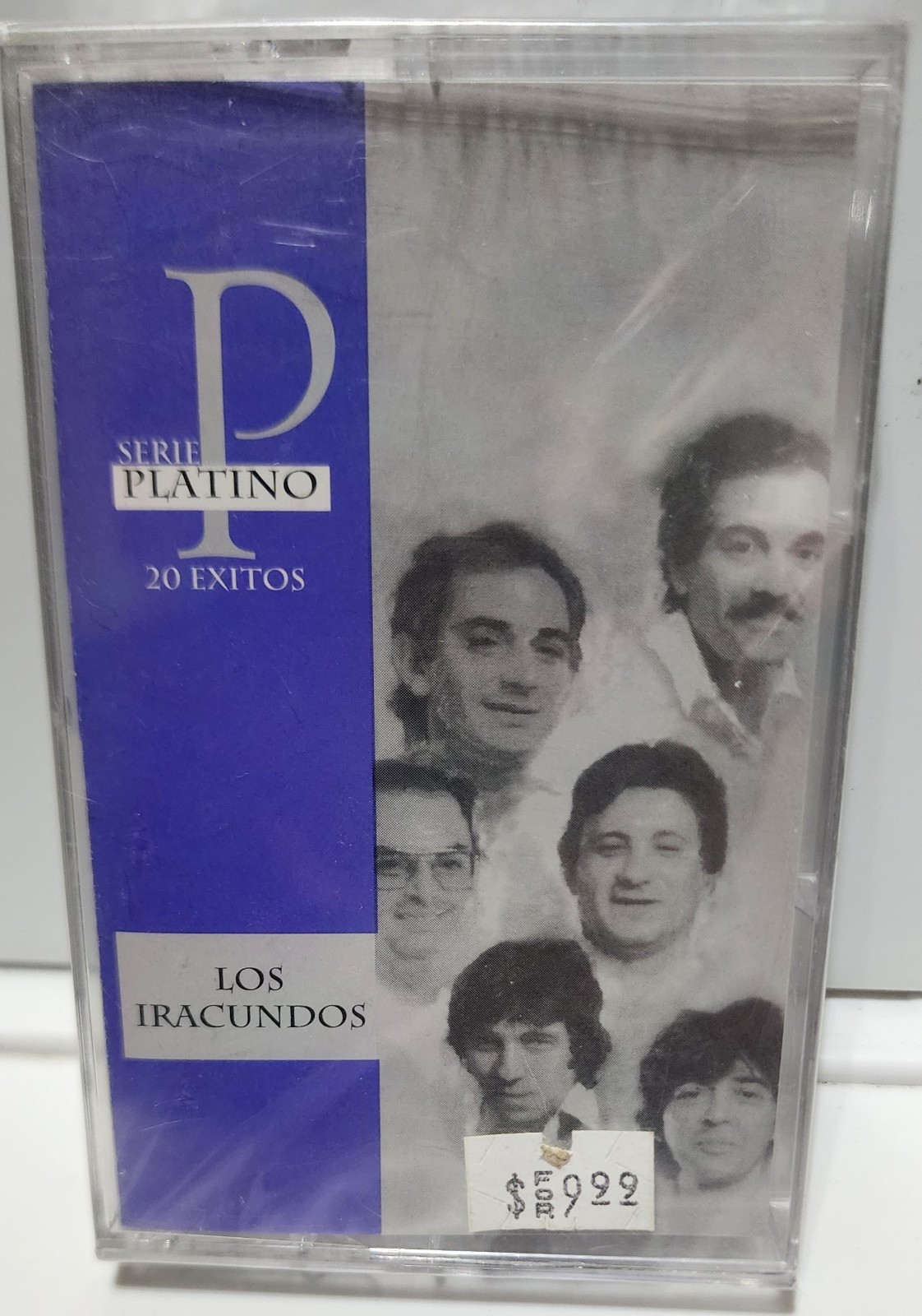 Los Iracundos - Serie Platino 20 Exitos Cassette Tape SEALED 1997 BMG RCA New