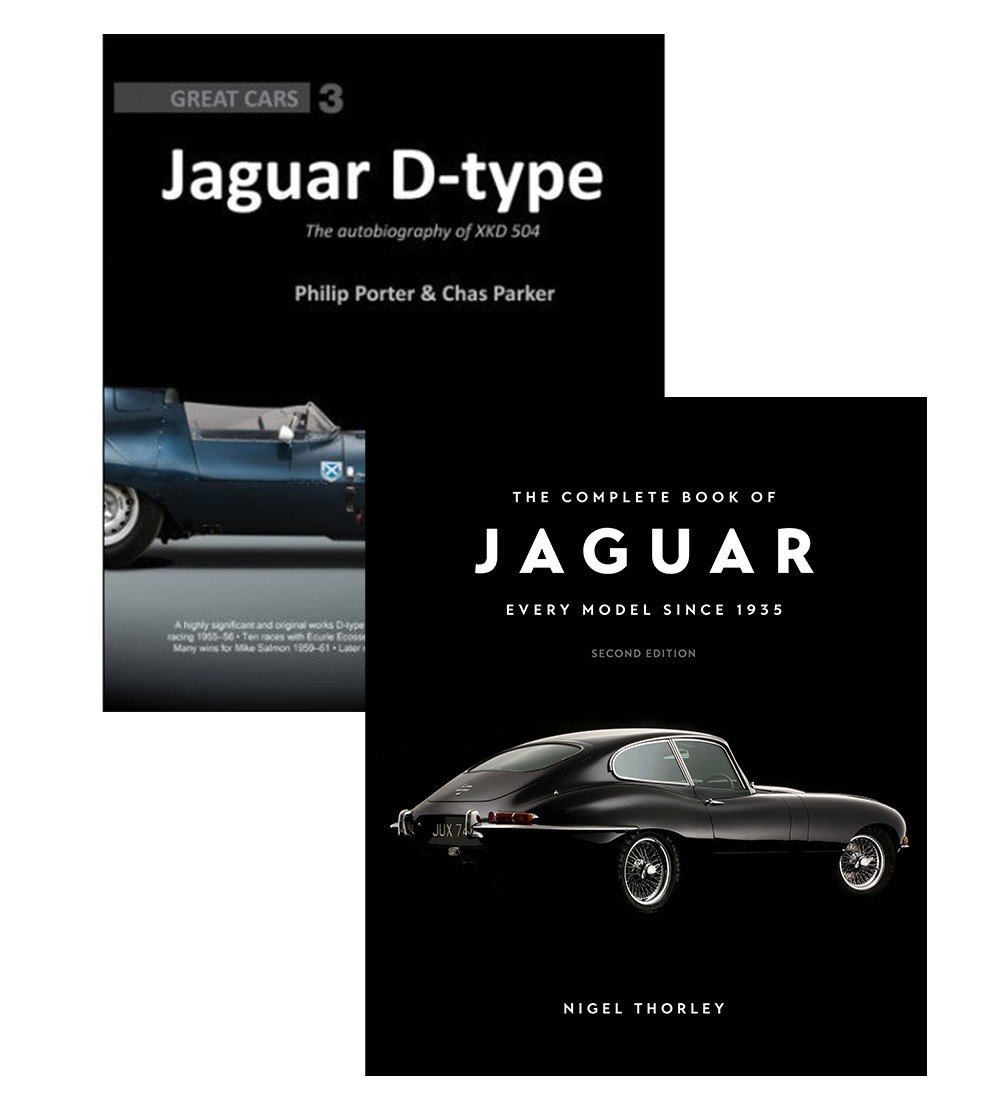 The Complete Book of Jaguar & D-Type Autobiography Of XKD 504 2 Book Set